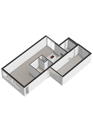 Floorplan - Kaag 13, 9801 RE Zuidhorn
